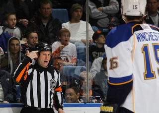 Illustration for article titled Referee Achieves Lifelong Dream Of Flipping Off Fans